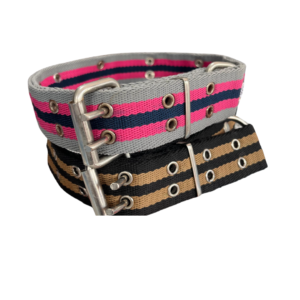Collar cinta doble cosida dob piton: 4x68cm - Art. 062